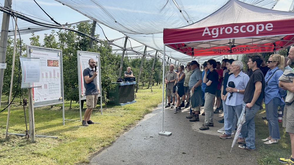 La Journée de Güttingen est organisée chaque année par Agroscope et le BBZ Arenenberg.
