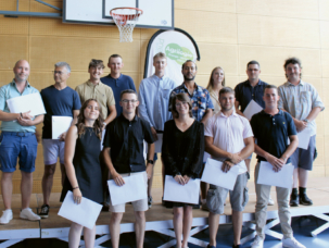 Les lauréats du CFC de viticulteur·trice.