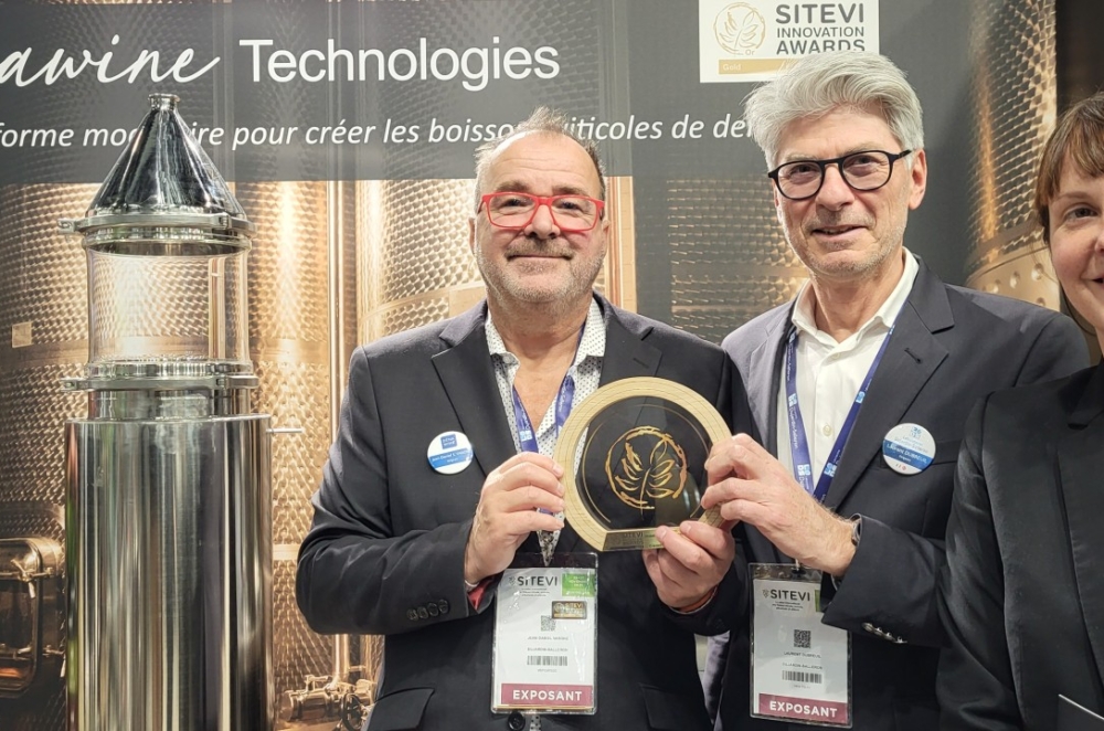 Dyna Wine remporte sa 2e médaille d’or au SITEVI