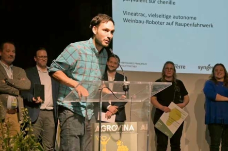 Marc Stevanin, lauréat du Prix de l’Innovation 2024.